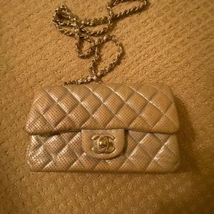 Authentic Chanel Mini Rectangle Crossbody Bag